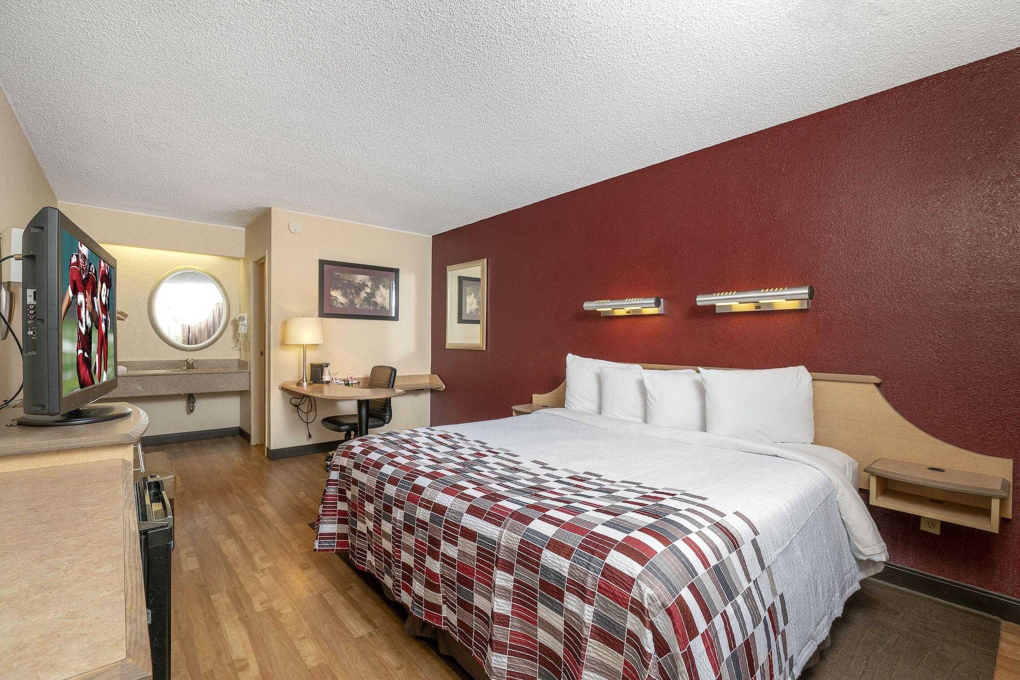 Red Roof Inn Indianapolis South Buitenkant foto